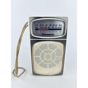 Vintage Panasonic RF-504 Transistor AM-FM Radio  - Tested Working